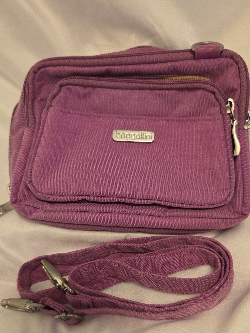 Baggallini Lilac Crossbody Bag